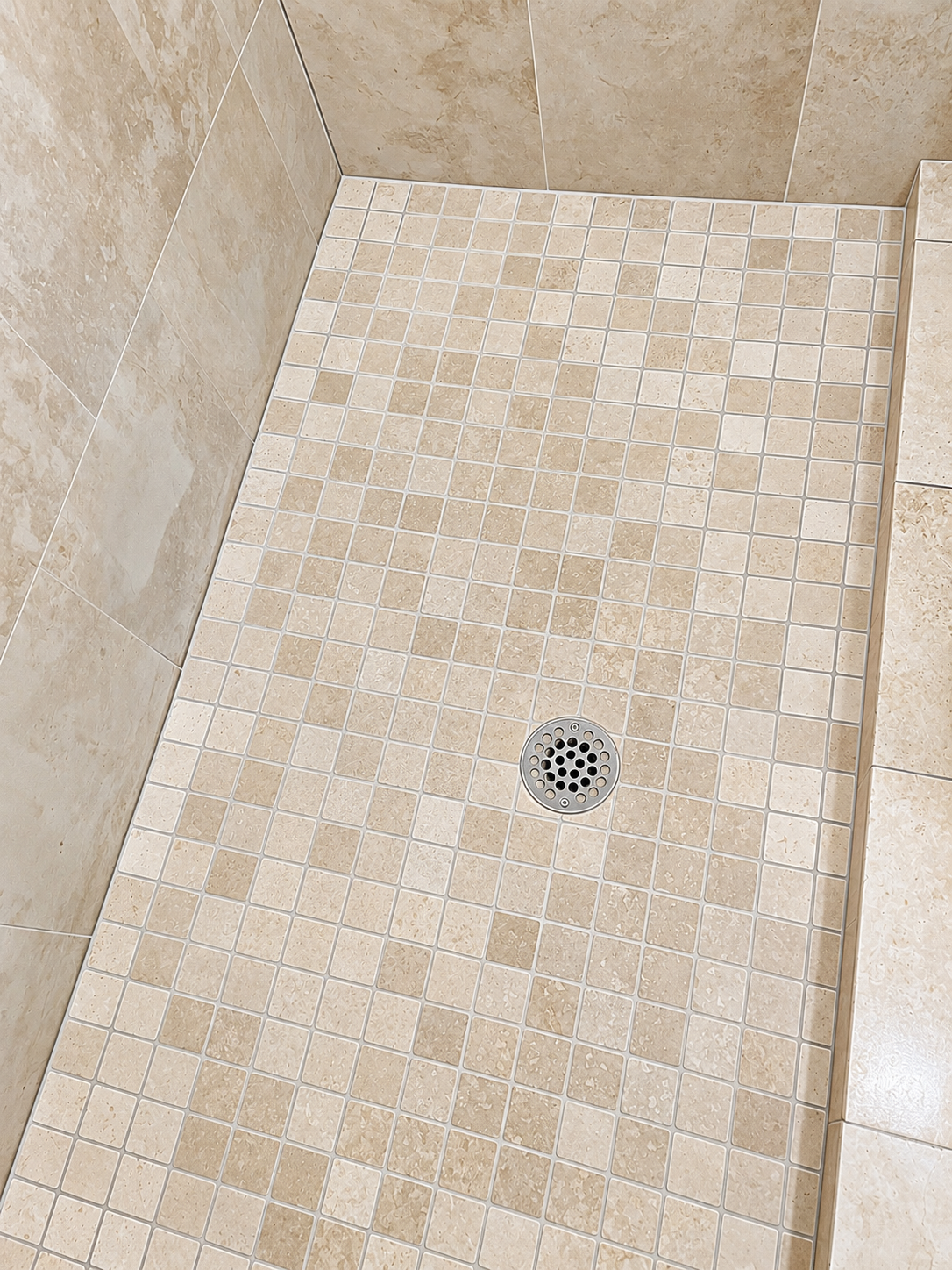 After Bathroom grout refresh